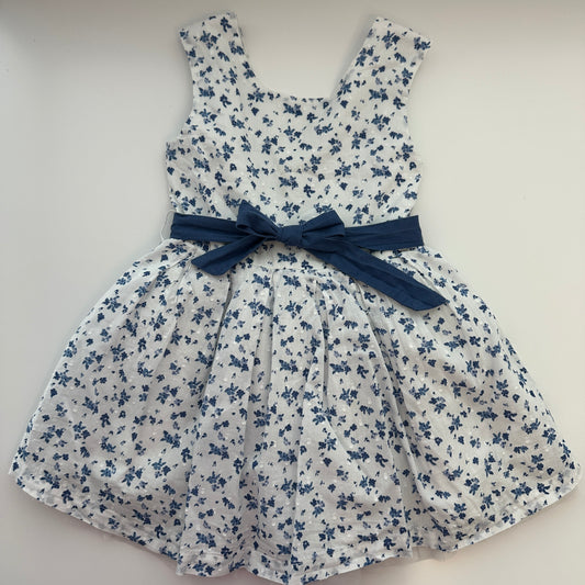Kleid mit Blumenprint & Schleife – Vertbaudet | Gr. 98