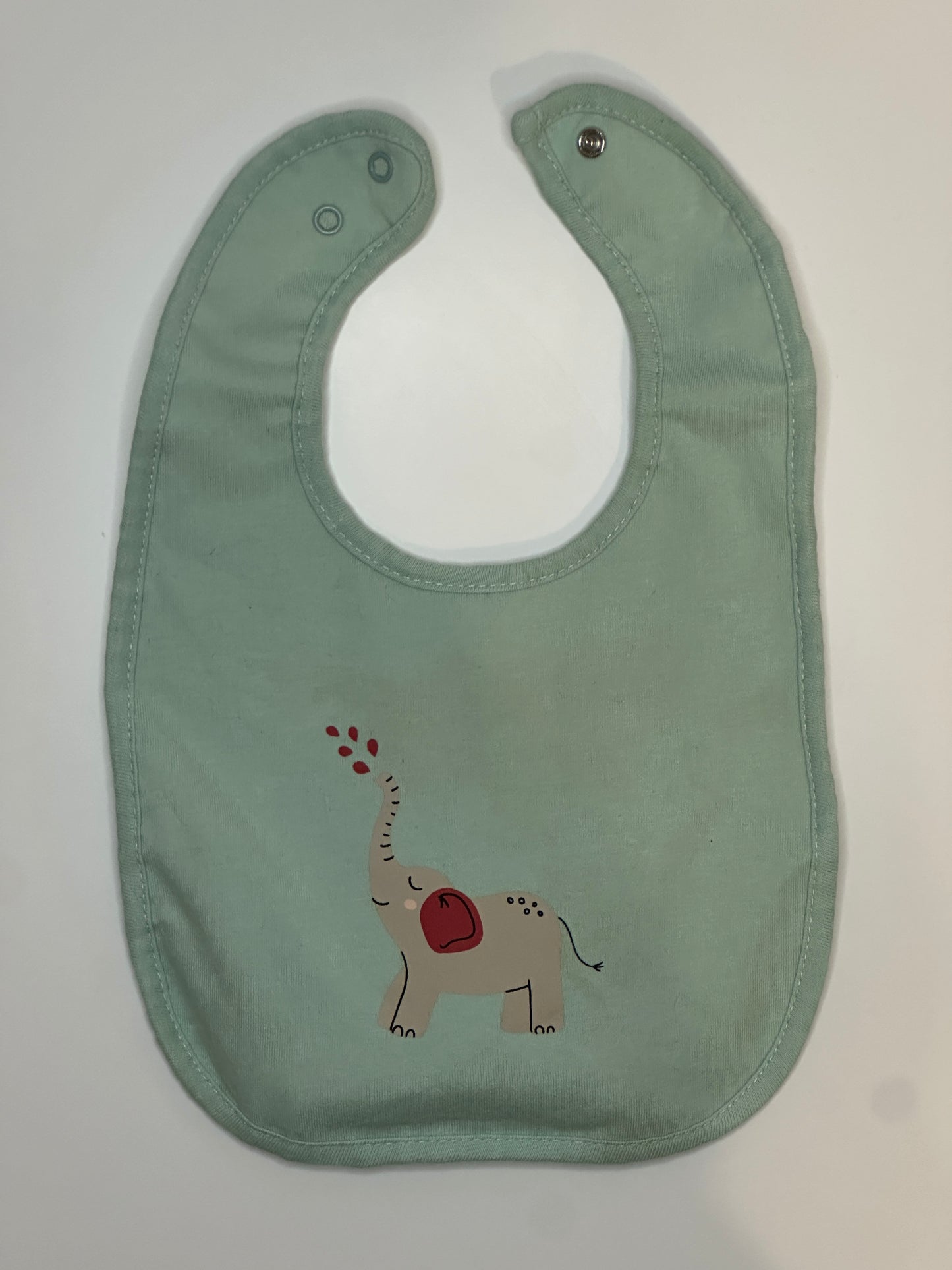 Baby Lätzchen mit Elefant-Motiv