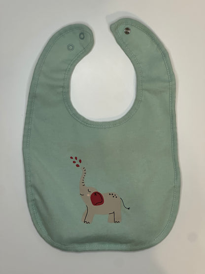 Baby Lätzchen mit Elefant-Motiv