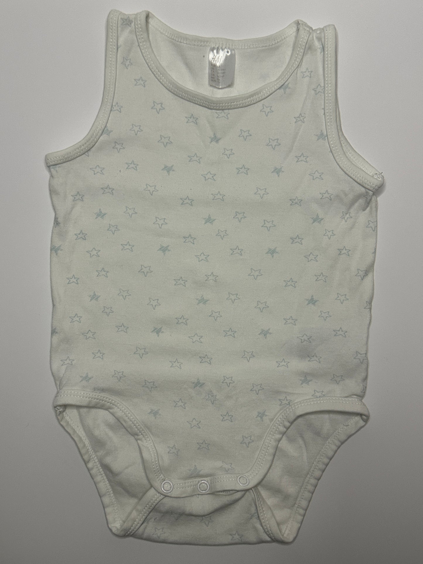 Ärmelloser Body / Unterhemd weiss Gr. 86