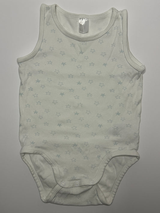 Ärmelloser Body / Unterhemd weiss Gr. 86