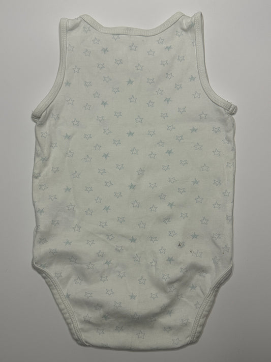 Ärmelloser Body / Unterhemd weiss Gr. 86