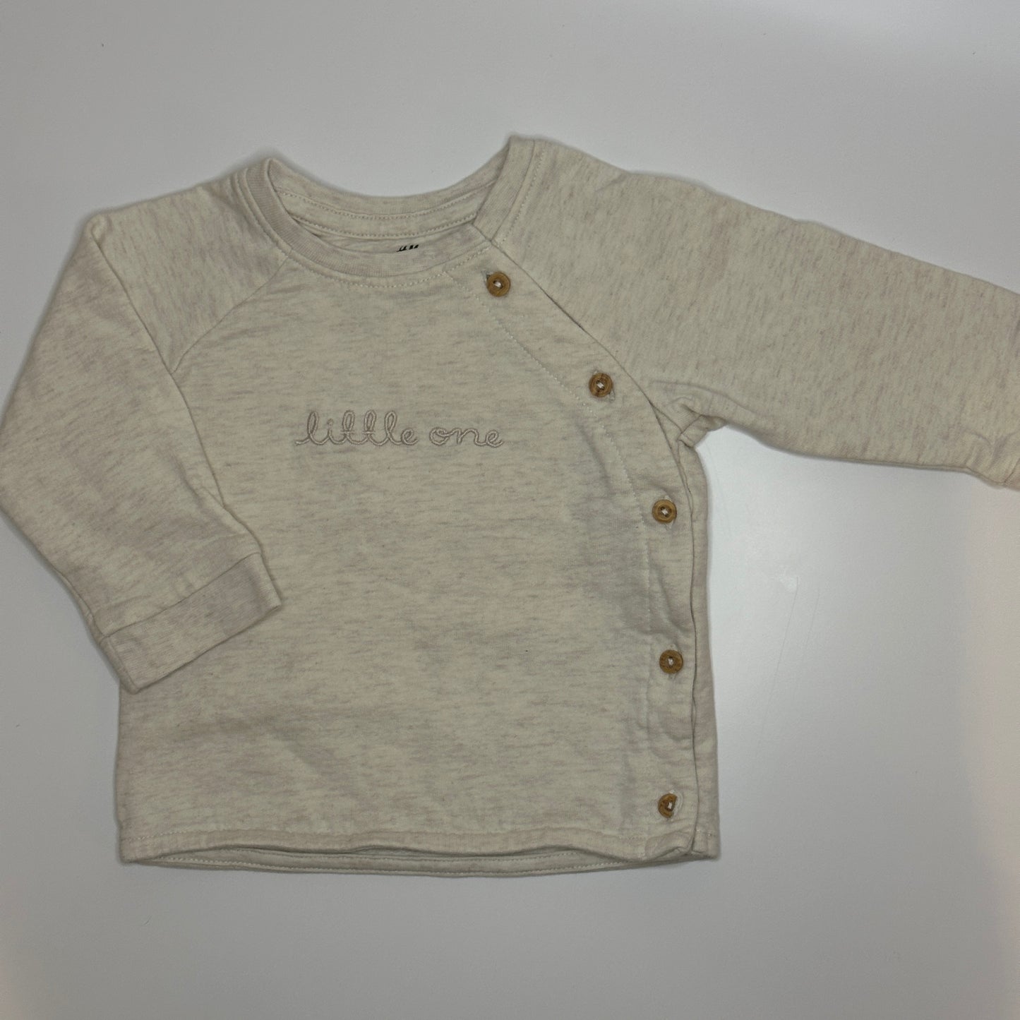 Langarmshirt „Little One“ aus Bio-Baumwolle Gr. 62