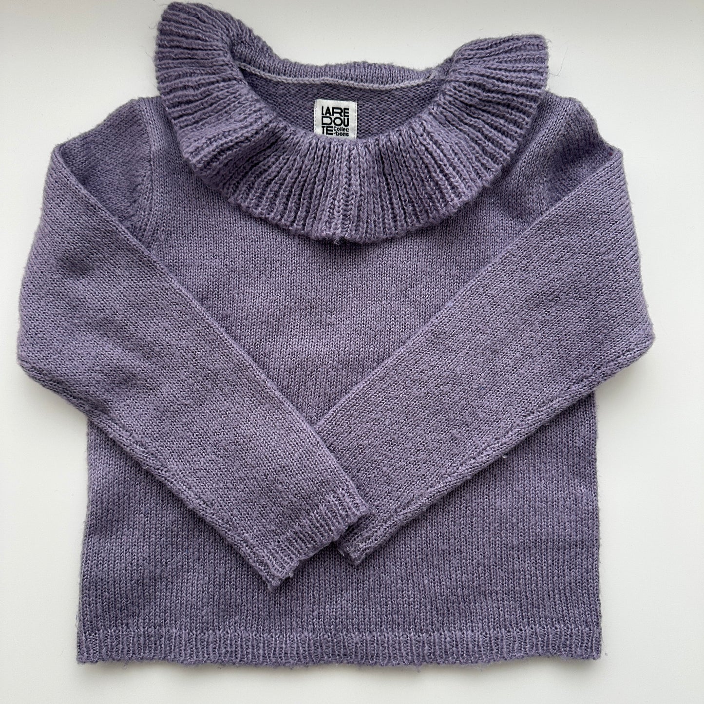 Strickpullover mit Rüschenkragen – La Redoute | Gr. 92