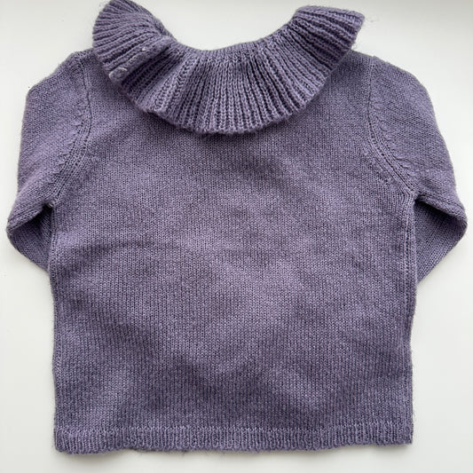 Strickpullover mit Rüschenkragen – La Redoute | Gr. 92