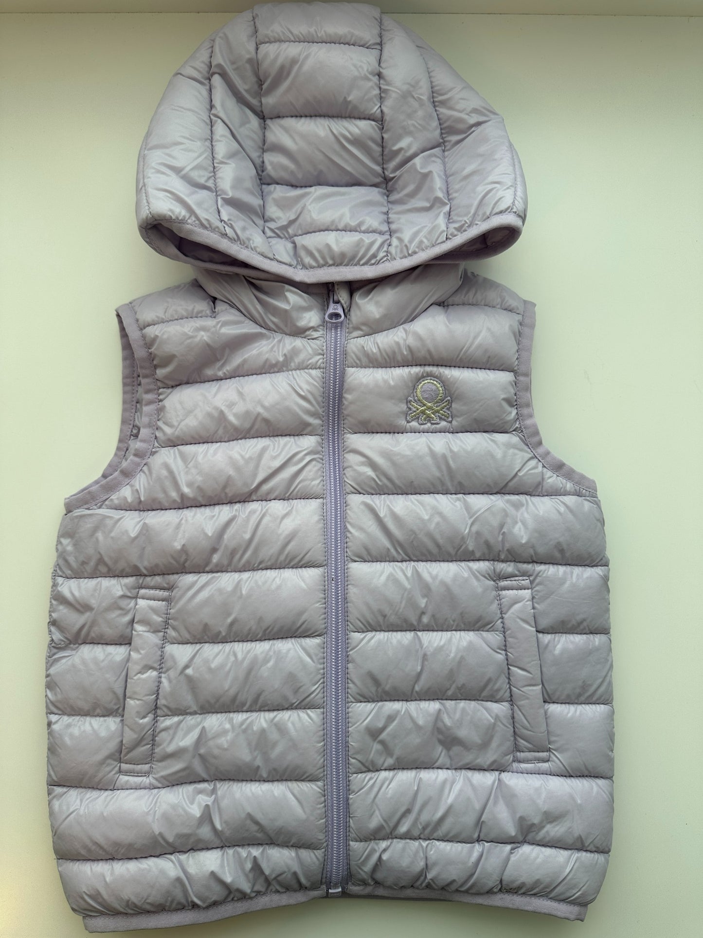 Benetton Steppweste mit Kapuze | Gr. 104