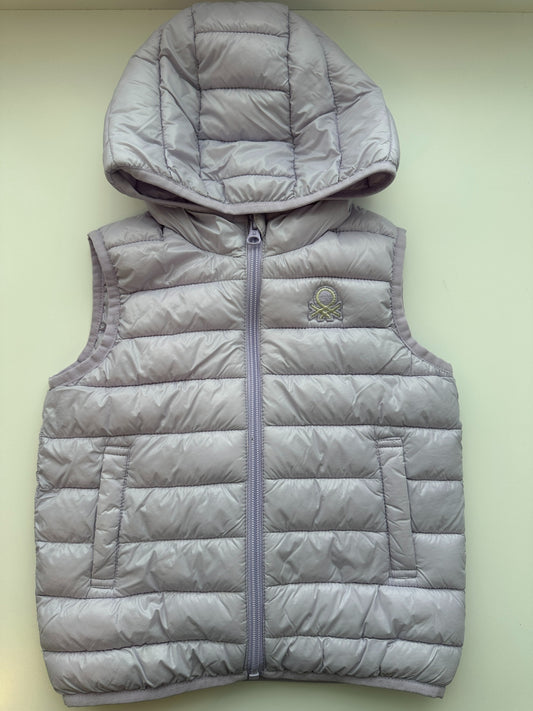 Benetton Steppweste mit Kapuze | Gr. 104
