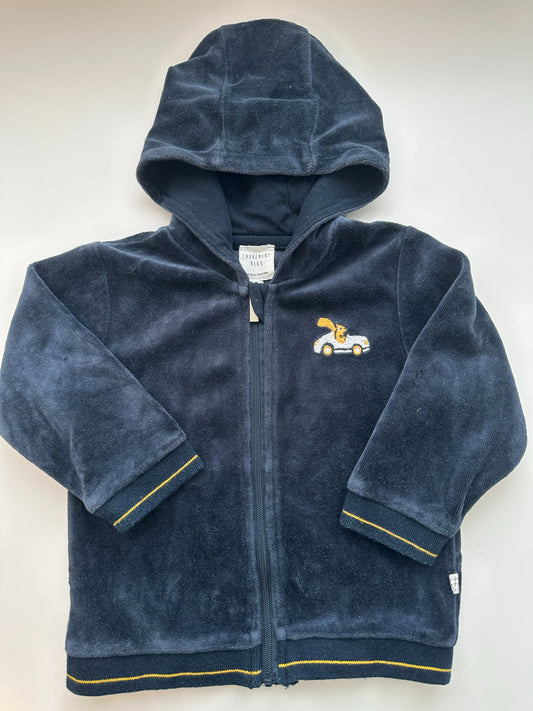 Carrément Beau Samtjacke mit Kapuze | Gr. 80