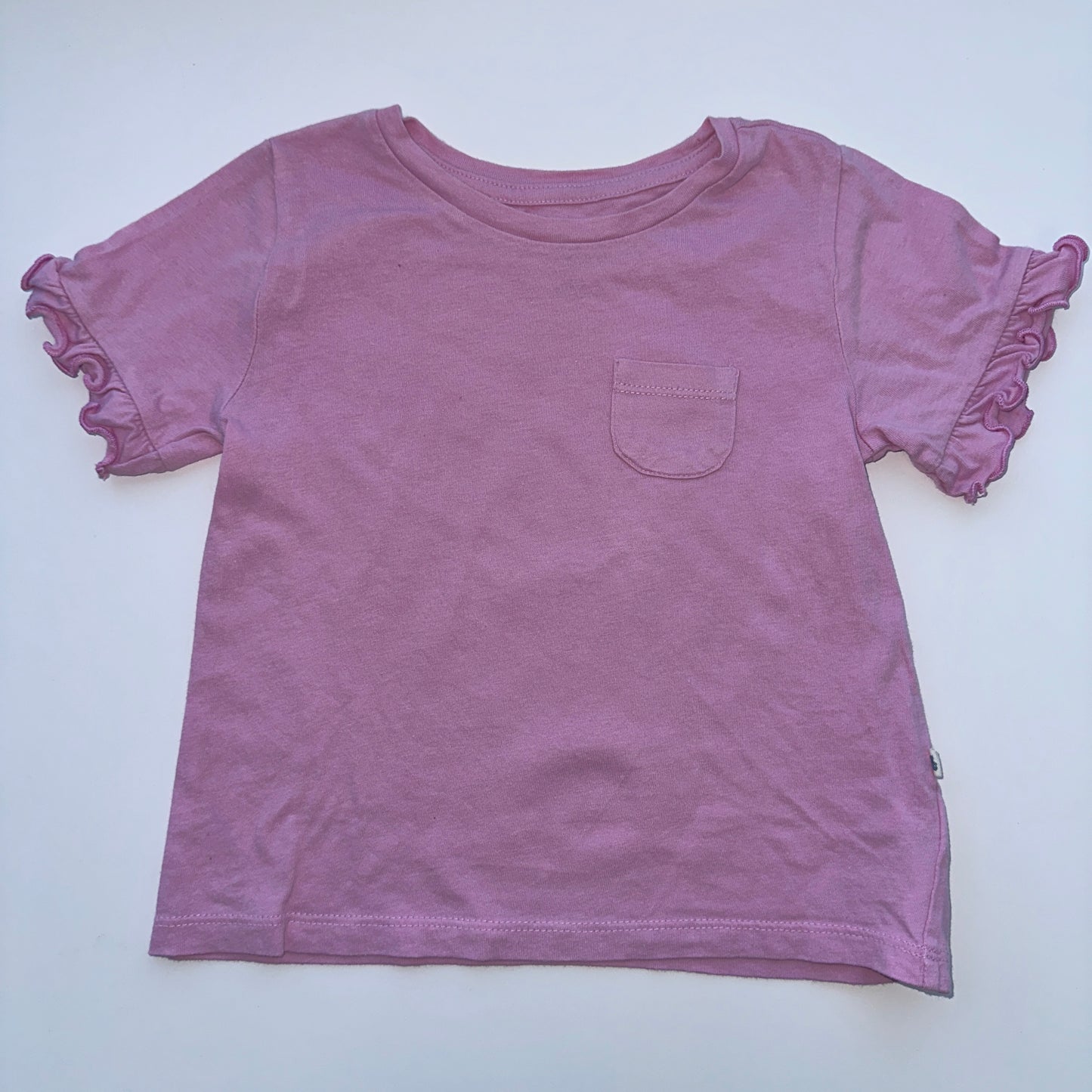 Baby Gap Kurzarmshirt mit Rüschenärmeln – Grösse 98