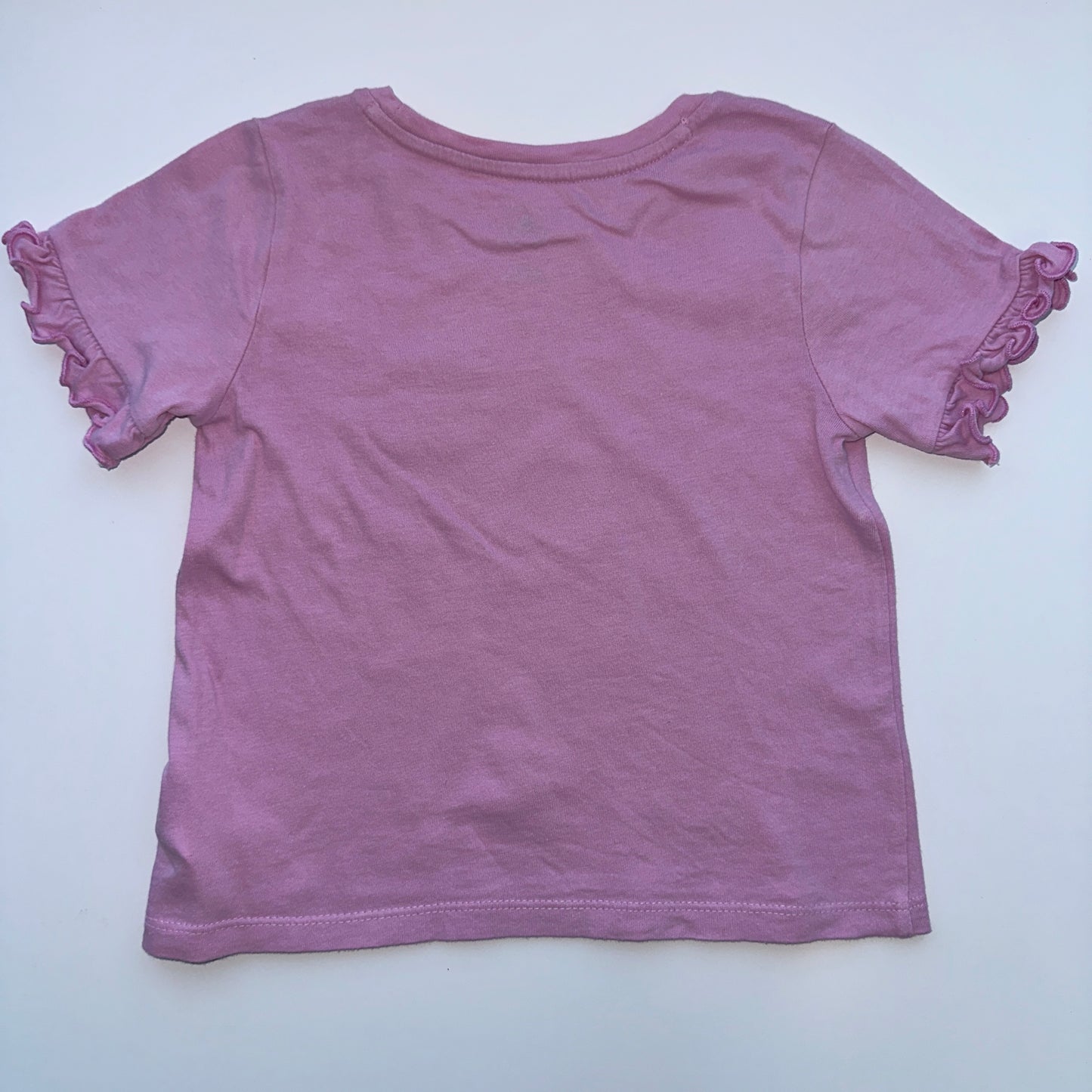 Baby Gap Kurzarmshirt mit Rüschenärmeln – Grösse 98