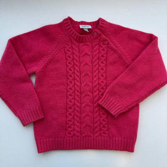 Fagottino Strickpullover mit Zopfmuster – Grösse 92
