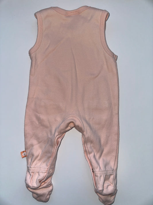 Bornino Strampler mit Wolken- und Sonnenmotiv – Grösse 50/56