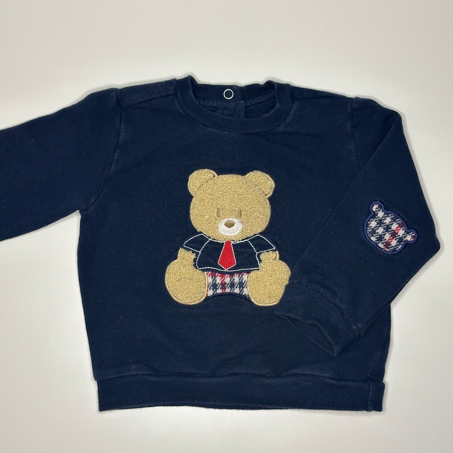 Sweatshirt mit Bärenmotiv Gr. 68