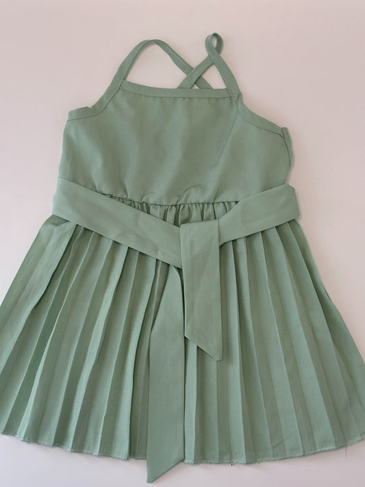 Secondhand Mädchen Sommerkleid Mintgrün Gr. 80