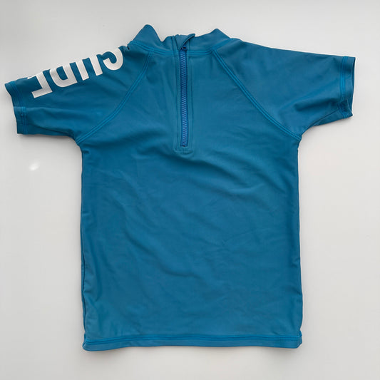 O'Neill UV-Shirt mit Reissverschluss Türkis – Gr. 98