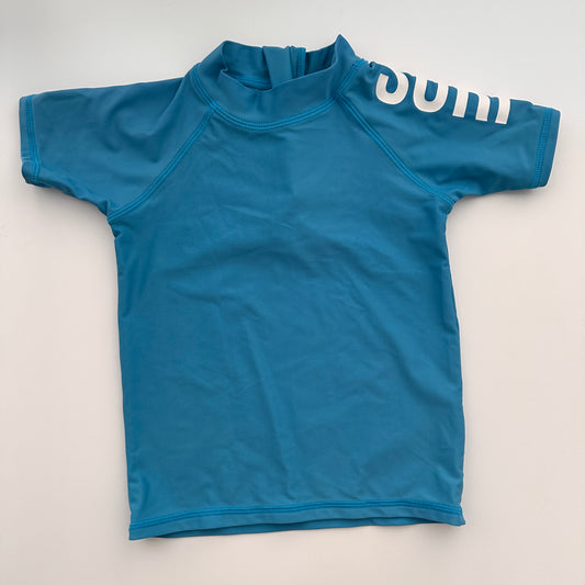 O'Neill UV-Shirt mit Reissverschluss Türkis – Gr. 98