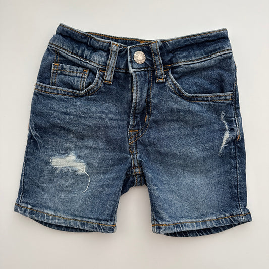 H&M Jeansshorts im Used-Look – Gr. 92