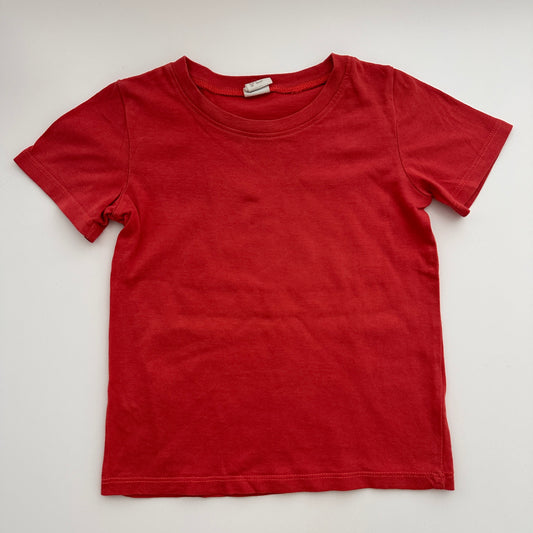 H&M Basic T-Shirt Rot – Gr. 92