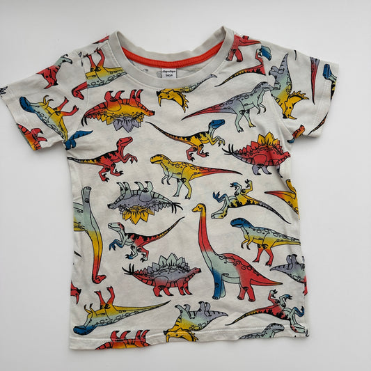 Depodepo Boys T-Shirt mit Dinosaurier-Print – Gr. 104