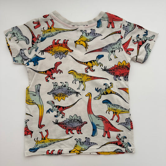 Depodepo Boys T-Shirt mit Dinosaurier-Print – Gr. 104