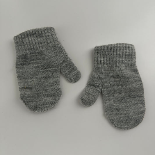 Baby Fäustlinge Grau One Size (1-2 Jahre)