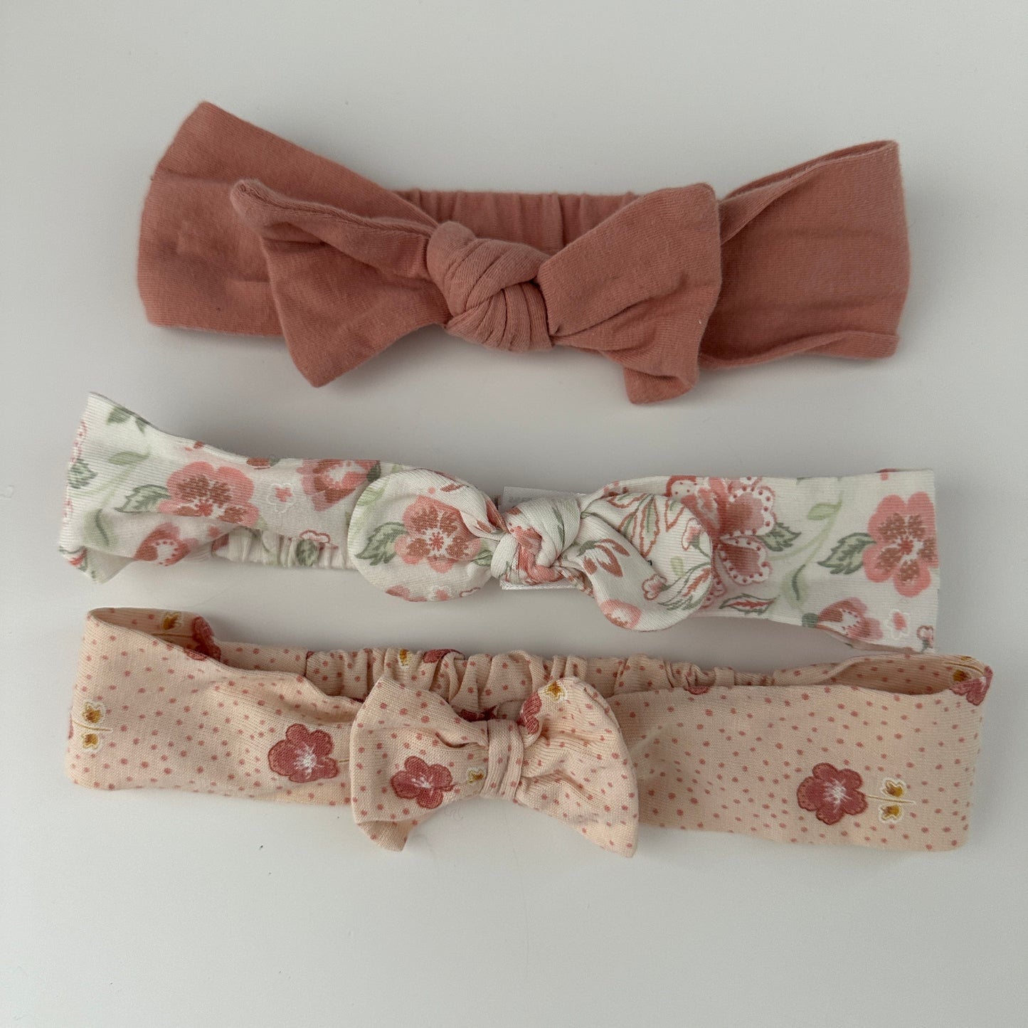 Baby Stirnband Set Blumen (3er) Gr. 74