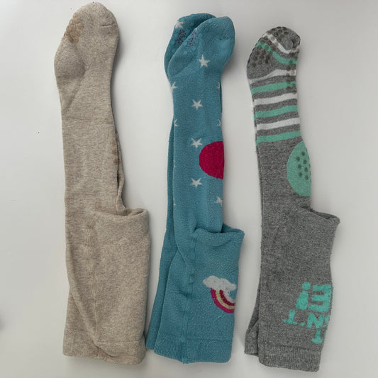 Baby Strumpfhosen Set Bunt (3er) Gr. 86
