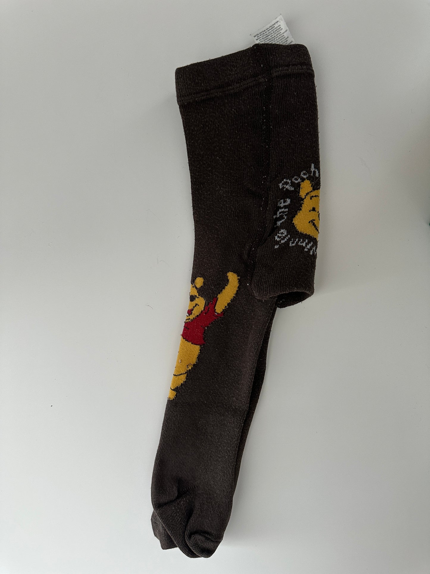 Baby Strumpfhose Winnie Pooh Braun Gr. 62/68