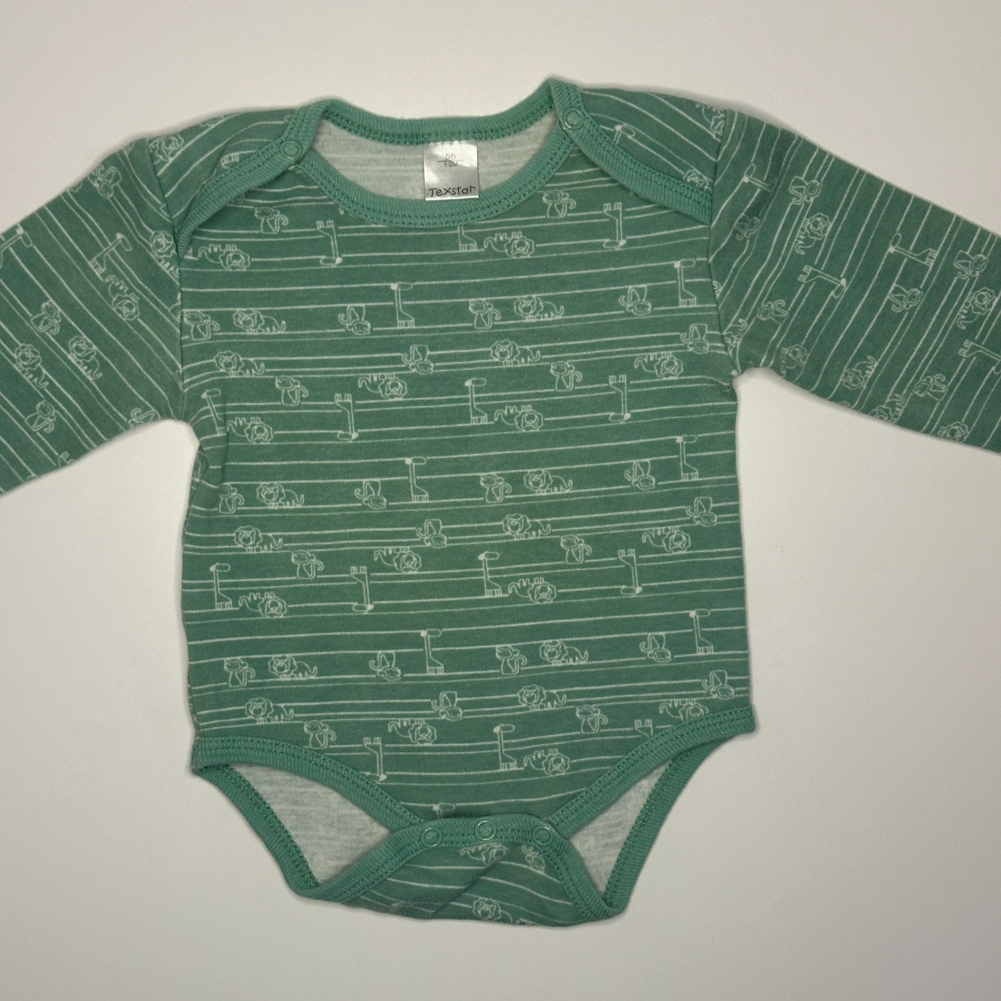 Body langarm mit Tiermotiv Gr. 56