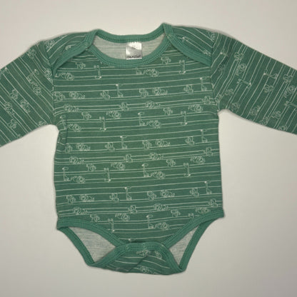 Body langarm mit Tiermotiv Gr. 56