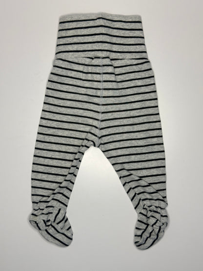 Babyhose mit Füssen Gr. 56