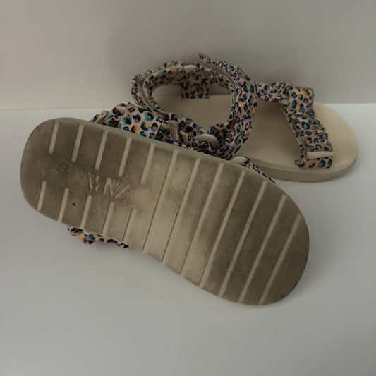 ZARA Baby & Kinder Sandalen mit Leo-Print – Grösse 27