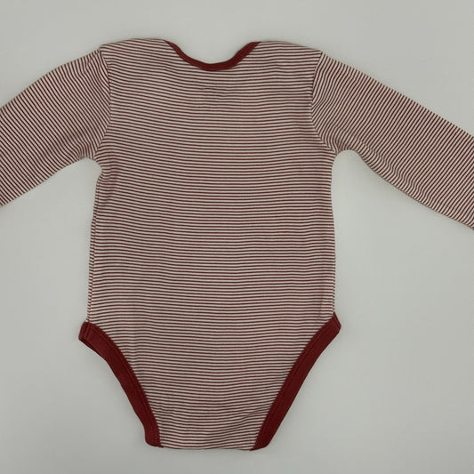 Baby Body Rot Gestreift Hase Gr. 68 | C&A | MiniMoments Schweiz