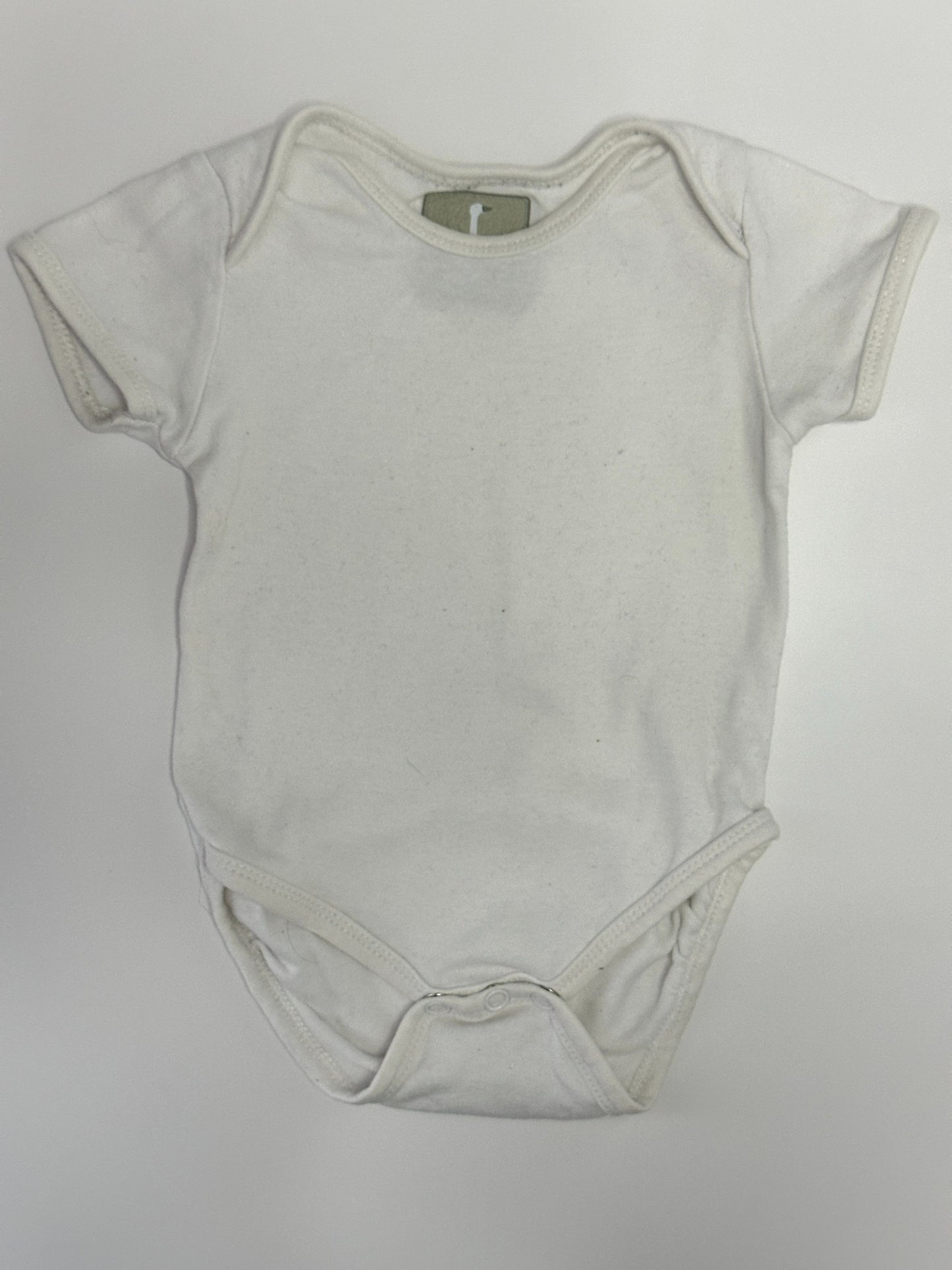 Baby Body Kurzarm Weiss Gr. 62 | So Little So Loved
