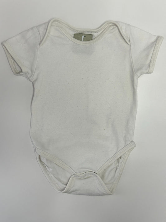 Baby Body Kurzarm Weiss Gr. 62 | So Little So Loved