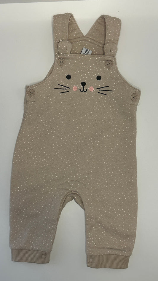 Baby Strampler mit Hasenmotiv Gr. 68