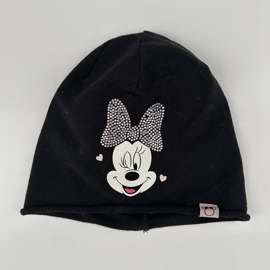 Baby Mütze Schwarz Minnie Maus 1-2 Jahre