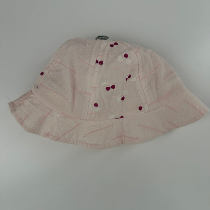 Baby Sonnenhut Rosa Muster Gr. 68