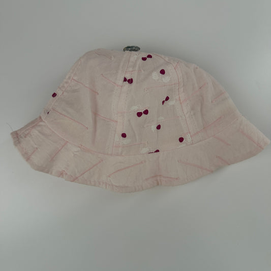 Baby Sonnenhut Rosa Muster Gr. 68