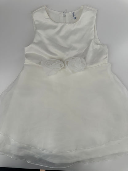 Baby Kleid Weiss festlich Gr. 98