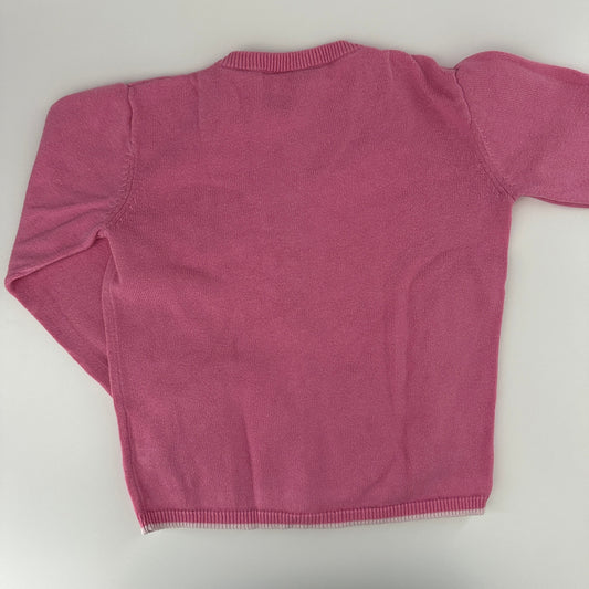 Baby Strickjacke Pink Regenbogen Einhorn Gr. 92