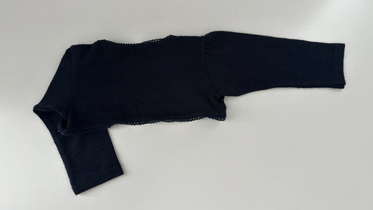 Kinder Bolero Schwarz Basic Gr. 92/98