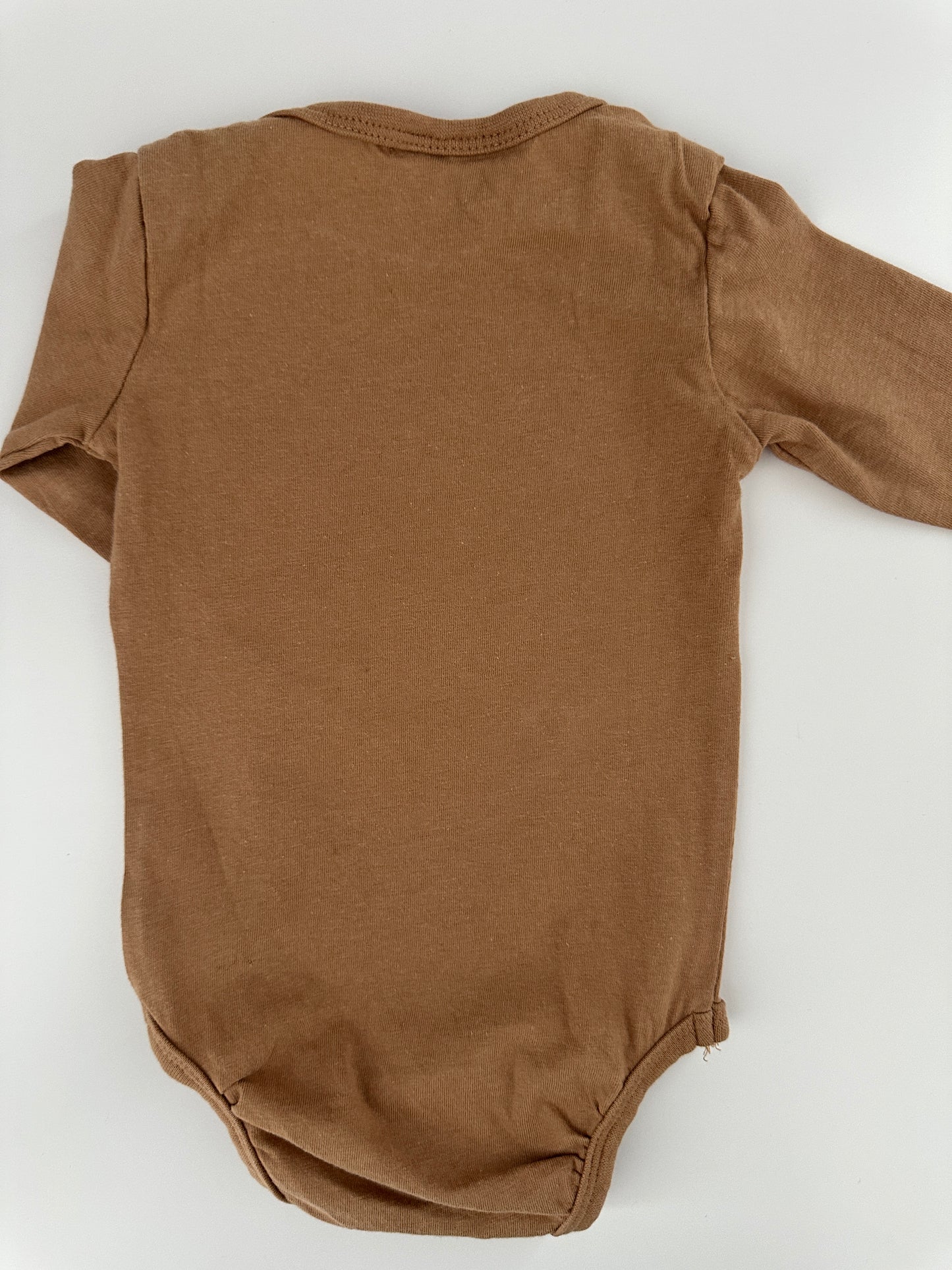 Ergee Baby Body Braun Langarm Gr. 68