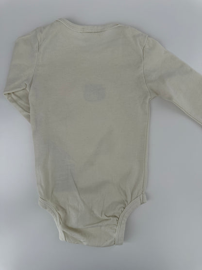 Ergee Baby Body Creme mit Bär Langarm Gr. 68