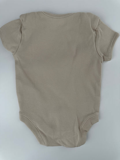 Ergee Baby Body Beige Kurzarm Gr. 68