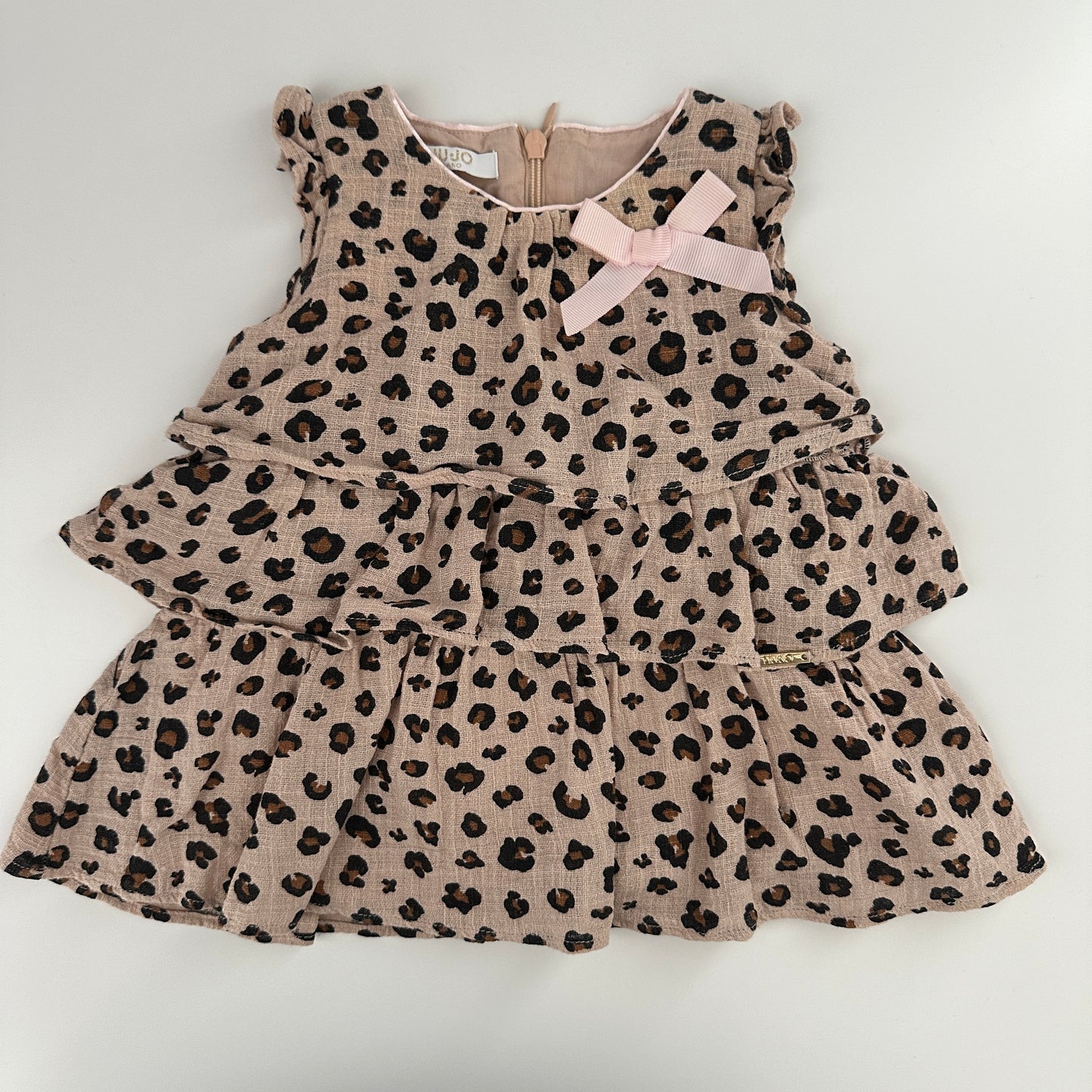 Liu Jo Baby Kleid Leo beige Gr. 68