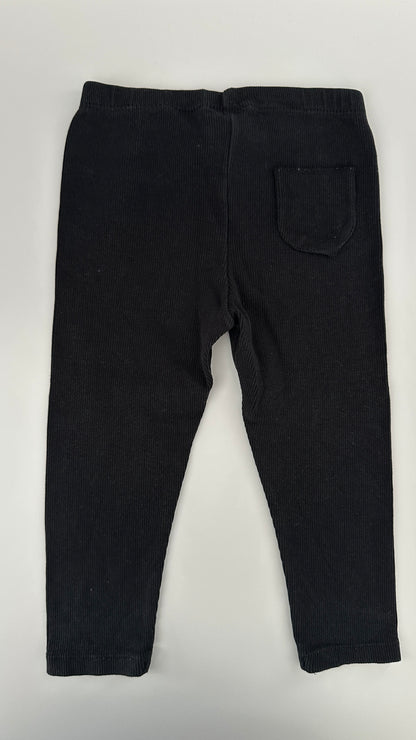 ZARA Baby Leggings Schwarz Gr. 92 (18–24 Monate)