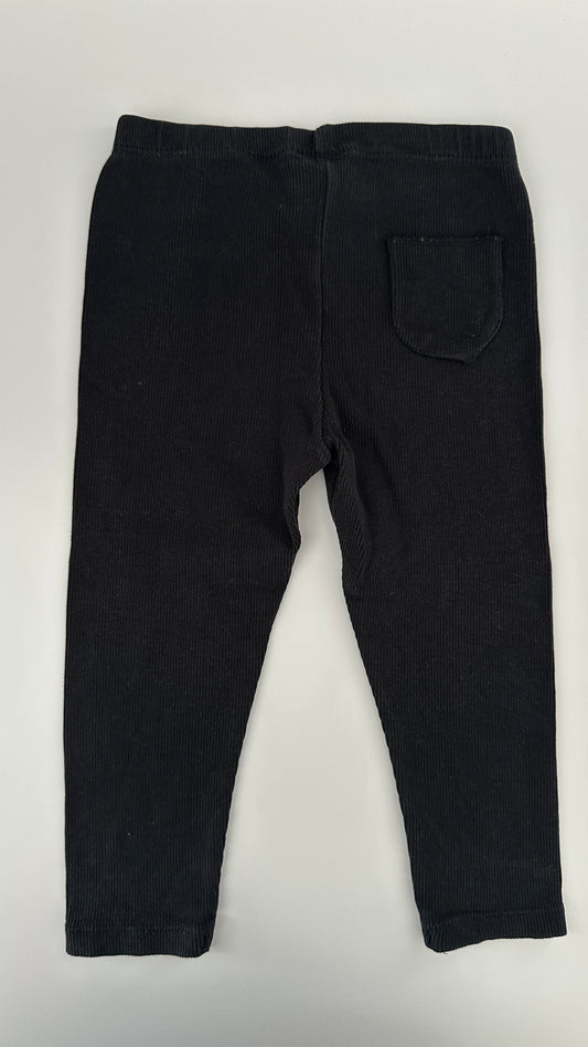ZARA Baby Leggings Schwarz Gr. 92 (18–24 Monate)