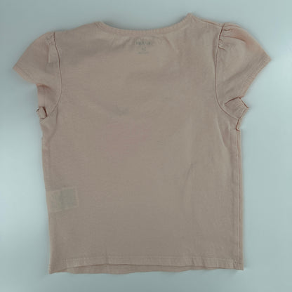 KIABI T-Shirt Rosa mit Orangenprint Gr. 92 (2 Jahre)