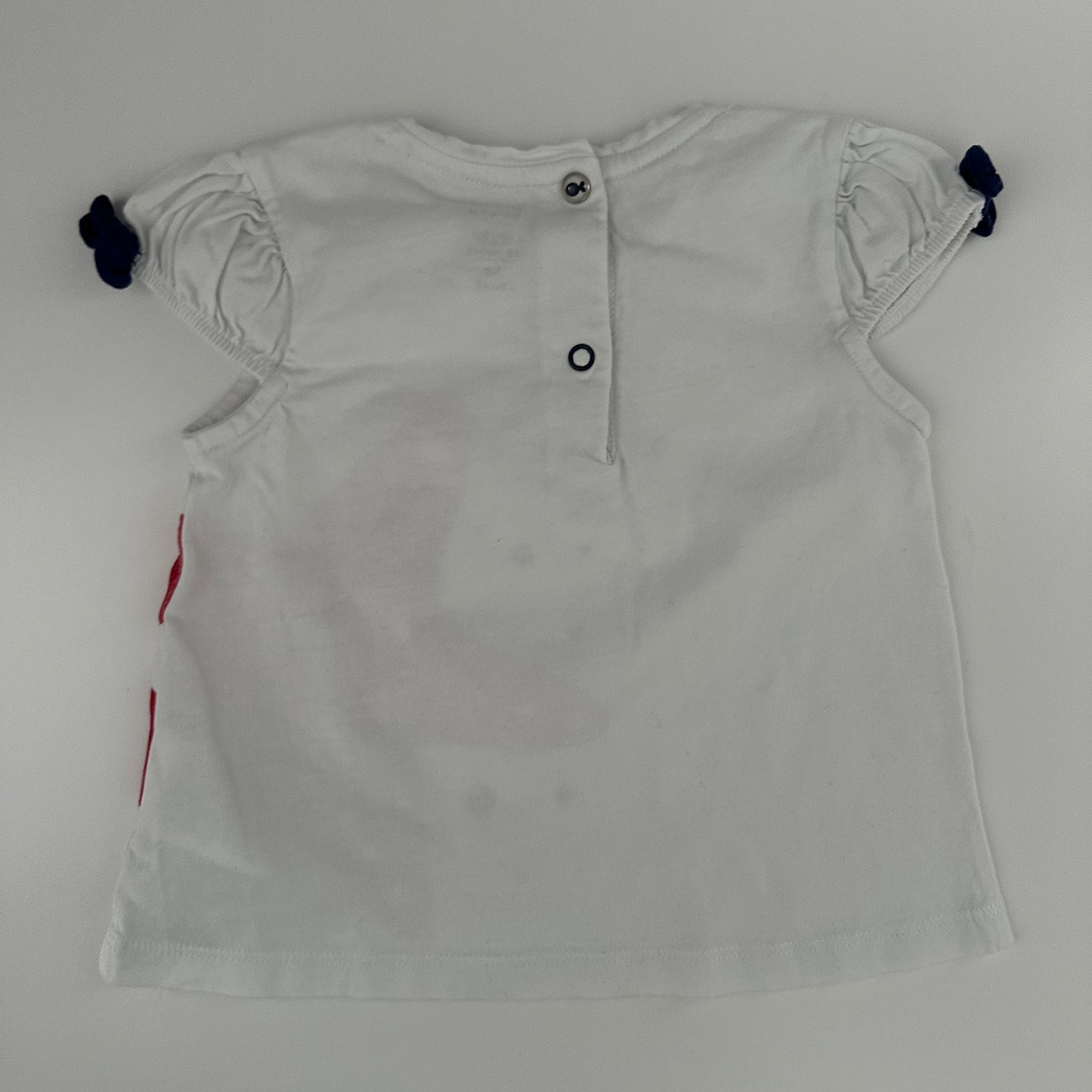 Chicco T-Shirt Weiss mit Seestern Motiv Gr. 86 (18M)